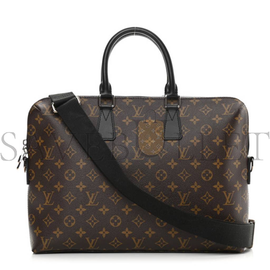 l**is V*t*n monogram macassar porte-documents jour m40868 (37*28*6cm)